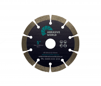 Laser welded diamond blade